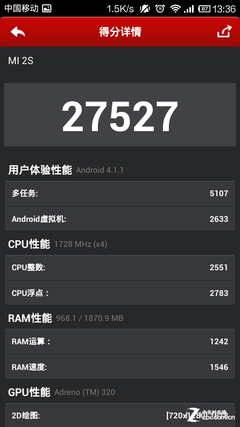 小米3性能有貓膩,？ 六大平臺安兔兔X實測 