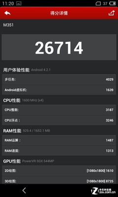 小米3性能有貓膩？ 六大平臺安兔兔X實測 