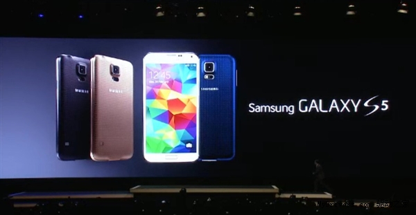 三星新一代旗艦Galaxy S5登場：指紋識別/IP67三防