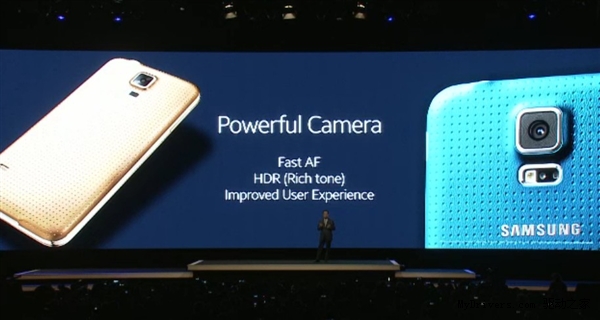 三星新一代旗艦Galaxy S5登場：指紋識別/IP67三防
